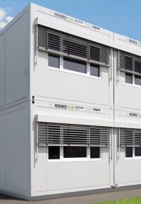 Neues Modulbau-Mietsystem von Algeco