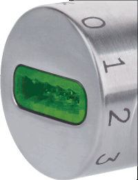 Doppelknaufzylinder von Seccor mit Ziffernring zur Code-Eingabe