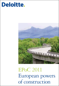 EPoC 2011 - Deloitte-Studie zur europäischen Bauindustrie: die Durststrecke hält an