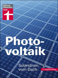 Alles über Solarstrom ... auf 224 Seiten von der Stiftung Warentest