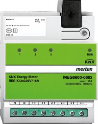 KNX Energiezähler neu von Merten für Eigenheime sowie kleine Gewerbeeinheiten