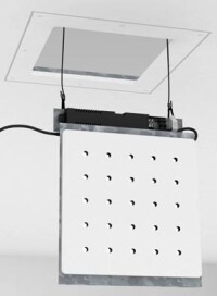 Designelement oder LED-Einbauleuchte als Revisionsöffnung von Gipskartondecken?