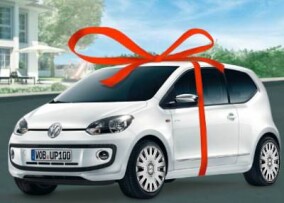 Bei IBGHAUS geht im Januar ein neuer VW Up! „auf's Haus“