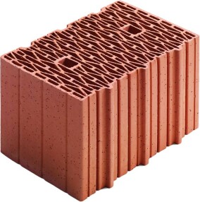 Ungefüllter Planziegel W8 von „Mein Ziegelhaus“ für Passivhäuser optimiert