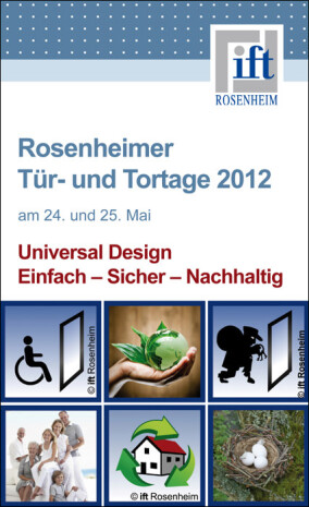 Rosenheimer Tür- und Tortage 2012: Universal Design