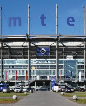 Schwingungsisolierung von Lüftungsanlagen in der Imtech Arena Hamburg