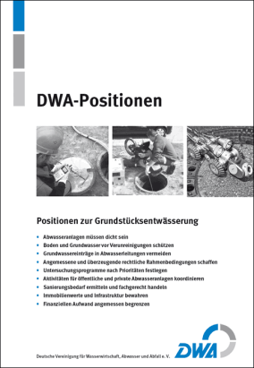 DWA-Positionspapier zur Grundstücksentwässerung