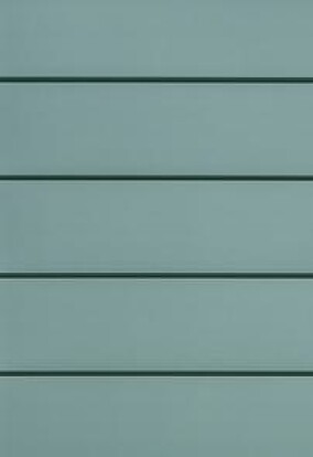 Fast wie oxidiertes Kupfer: Alu-Fassadenbekleidung in „Patina Grün“