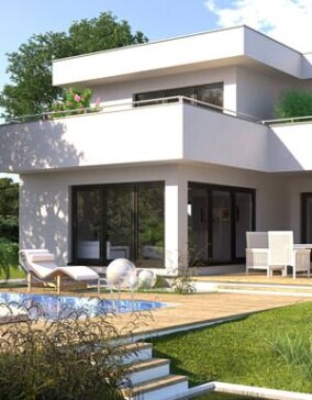 &bdquo;Hommage&ldquo;: Fertighäuser im Bauhaus-Stil