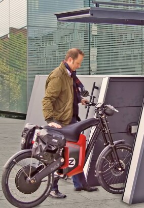 Stromtankstellen im öffentlichen Raum für E-Bikes und Pedelecs