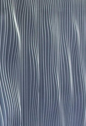 CNC-geschnittene Zäune und Geländer passend zur aktuellen Blob-Architektur