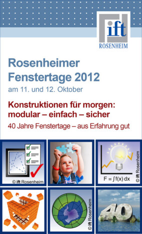 „Energieeffizienz“ bei Rosenheimer Fenstertagen 2012