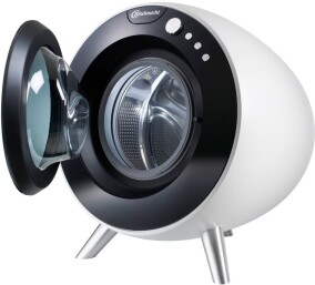 Designobjekt oder doch nur ein freistehendes, rundes Waschmaschinen-Ei?