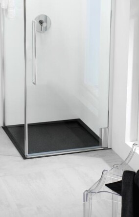 Allure von Coram: Dusche in Natursteinoptik