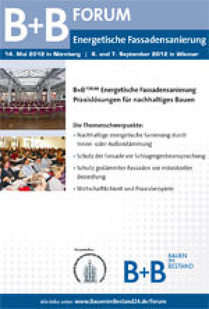 B+B FORUM 2012 Energetische Fassadensanierung am 7.9. in Wismar