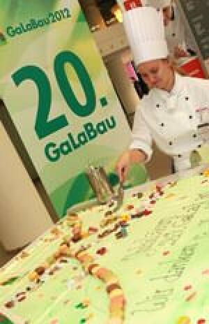 Geburtstagstorte zur 20. GaLaBau - Fachmesse Urbanes Grün und Freiräume