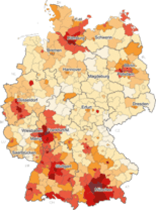 Neu- und Wiedervermie­tungsmieten Wohnungen