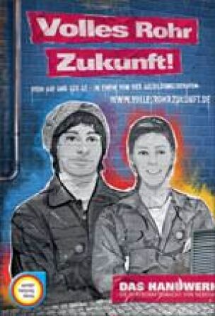 ZVSHK-Nachwuchswerbekampagne „Volles Rohr Zukunft“