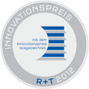 Logo: R+T Innovationspreis 2012
