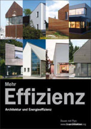 Mehr Effizienz - Architektur und Energieeffizienz