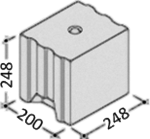 Unika R-Planblocksteine in 7Df