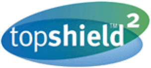 Logo „Topshield 2“-Oberflächenvergütung