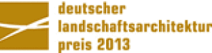 Logo Deutscher Landschaftsarchitektur-Preis 2013