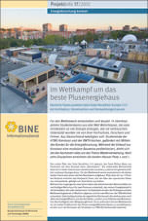 BINE-Projektinfo „Im Wettkampf um das beste Plusenergiehaus“ (17/2012)