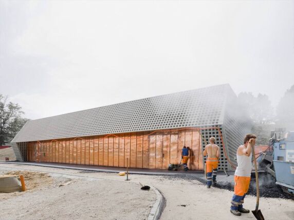 Wasserreservoir Bruderholz von Berrel Berrel Kräutler Architekten (Foto: Eik Frenzel)