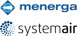 Menerga und Systemair | Logos