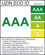 „Uzin ECO ID“ steht für „Uzin Ecological Identity“