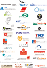 Gebäude-Allianz: Umwelt- und Fachverbände, Unternehmen, Gewerkschaften und Verbraucherschutzverbände