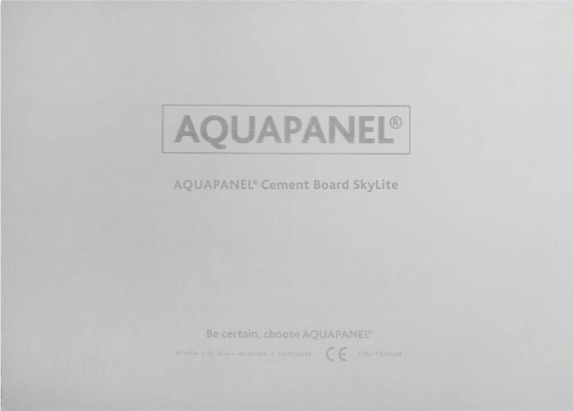 Deckenplatte AQUAPANEL® Cement Board SkyLite