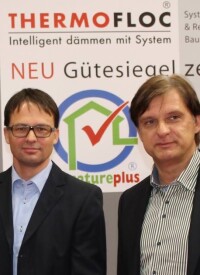 Thermofloc erhält als erster Zellulosedämmstoff das natureplus-Qualitätszeichen