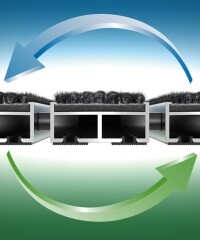 Vollständig wiederverwertbares „Cradle to Cradle“-Sauberlaufsystem: „emco Ecoline Pionier“