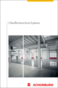 „Oberflächenschutz-Systeme“ von Schomburg auf 44 Seiten