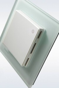KNX-Unterputzfühler von Siemens erfasst Temperatur, Feuchte und Luftqualität