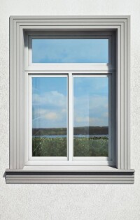 StoDeco Frame: Fassadengestaltung mit Tür- und Fensterprofilen