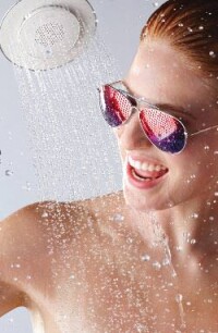 Moxie von Kohler: ein Duschkopf mit integriertem, abnehmbaren Lautsprecher