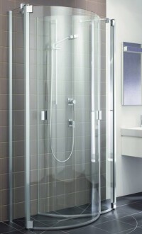 Zum Zusammenfalten: Große Dusche für kleine und behindertengerechte Bäder