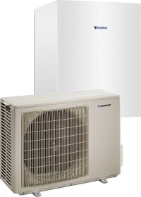 Hybrid-Luft/Wasser-Wärmepumpe von Junkers kombinierbar mit Gas-Brennwertgeräten