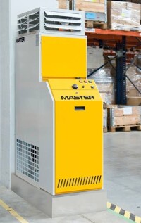 Stationäre und mobile Beheizung von Produktions- und Lagerhallen mit Lufterhitzern