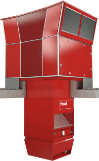 Hallen klimatisieren – dezentral über das Dach mit Wärmerückgewinnung