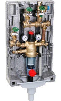 AllInOne: Die ganze Technik der Hauswassereinführung im PrimusCenter von Honeywell