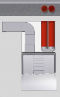 M-WRG U²: Neue Gerätevariante von Meltem erlaubt nahezu unsichtbaren Einbau
