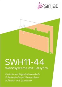 Vier neue technische Broschüren von Siniat zu Feucht- und Nassräumen
