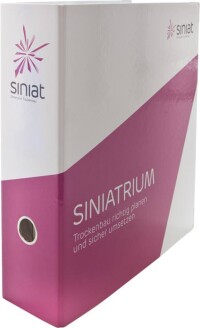 „Siniatrium“, der neue Planungsordner von Siniat für Architekten und Verarbeiter