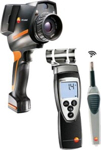 Hochwasser-Set mit Wärmebildkamera, Materialfeuchte-Messgerät, Funkfeuchte-Fühler