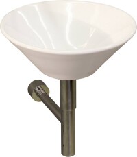 Freitragender Siphon Pollux bis 150 kg belastbar