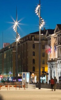 Lichtkonzept - umgesetzt mit Selux Leuchten - für den alten Hafen von Marseille